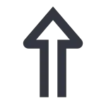 Transfer Long Top SVG Icon